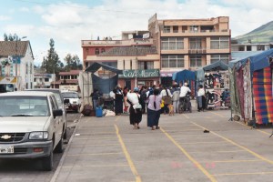 mission-trip-pictures-273 One lady carrying a baby in a papoose