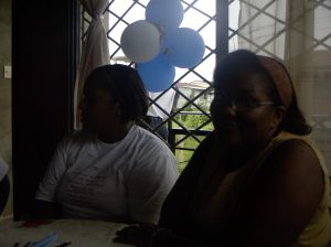 Angelita and Maria Luisa at the party