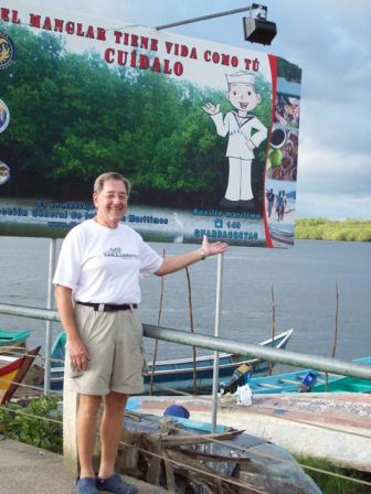 I am pointing to Marvin the Marine.